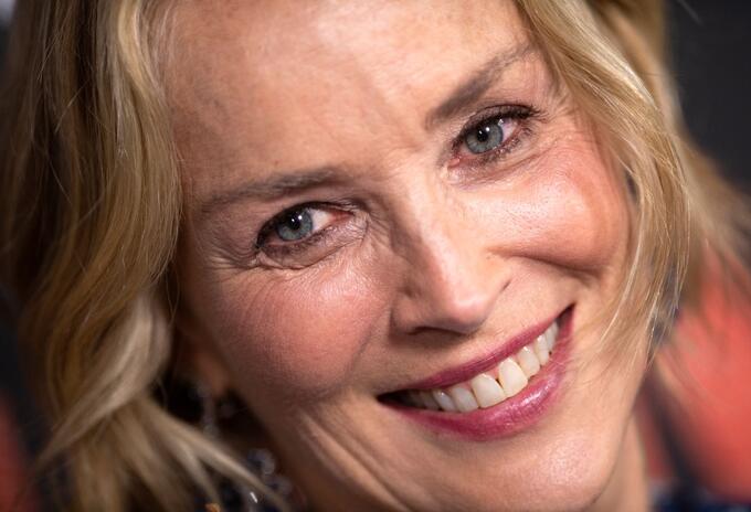 La actriz Sharon Stone. La actriz Sharon Stone.