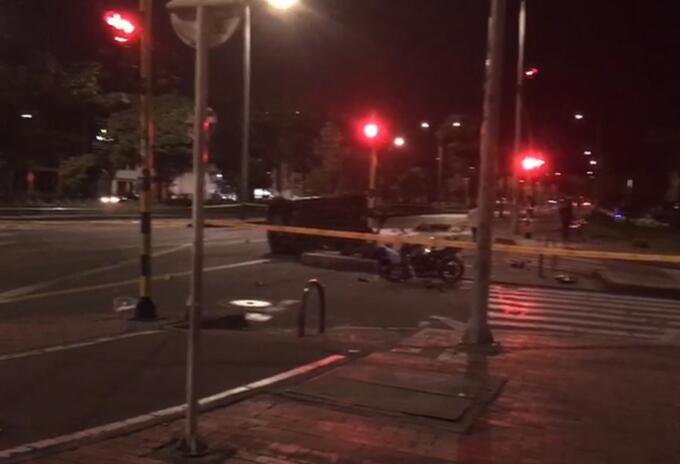 Accidente en la Calle 80