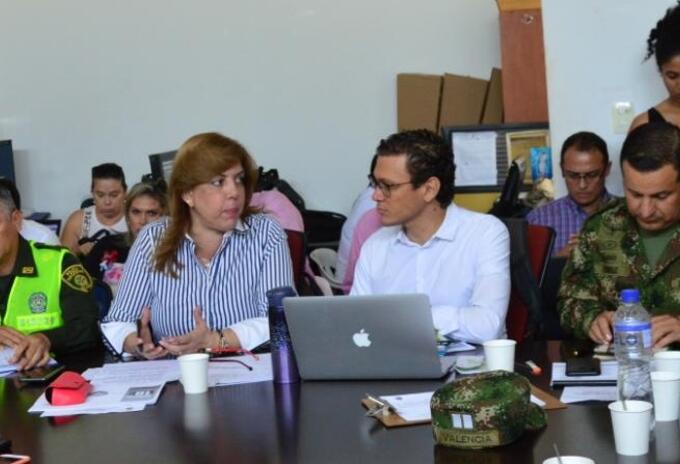 Alcalde Jamundí y gobernadora Valle