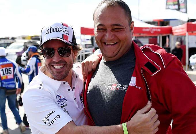 Fernando Alonso, piloto del Dakar