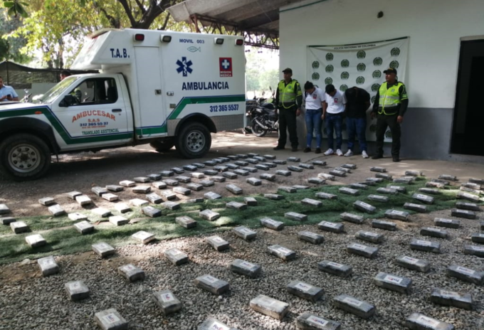 Operativo de la Policía del Magdalena