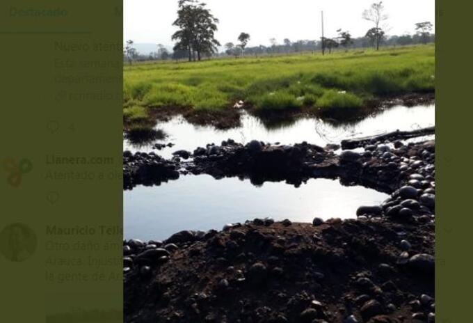 Atentado al oleoducto Caño Limón Coveñas
