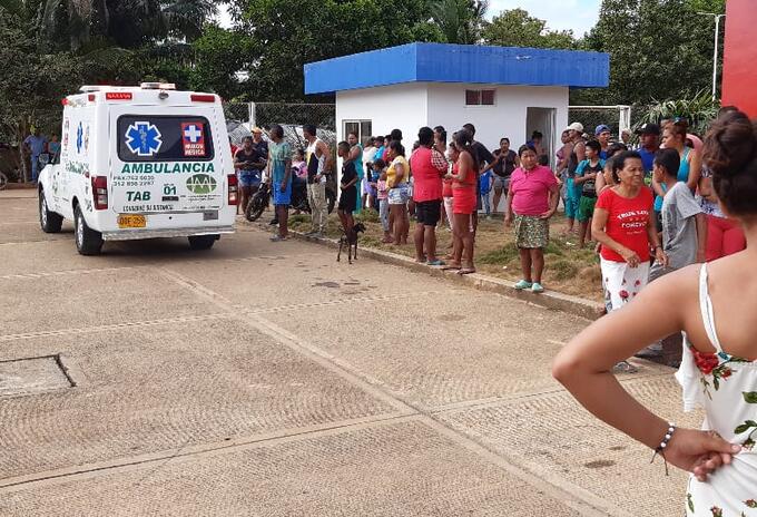 El ataque ocurrió en pleno centro del municipio de Uré