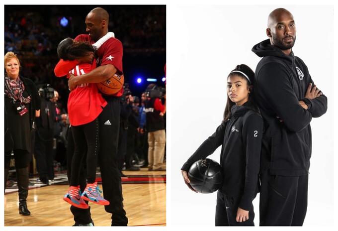 Kobe Bryant y Gigi