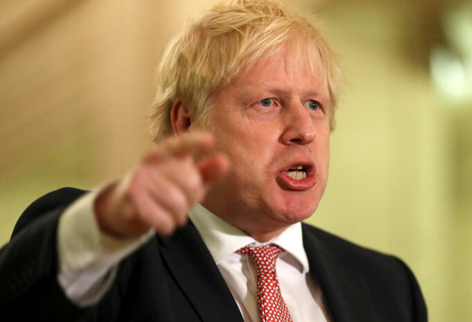 Boris Johnson, primer ministro británico