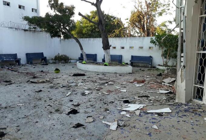 La explosión dejó seis policías muertos.