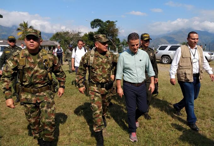 Consejo de seguridad extraordinario en Ituango, Antioquia