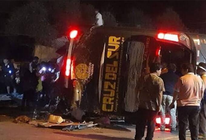 accidente en peru