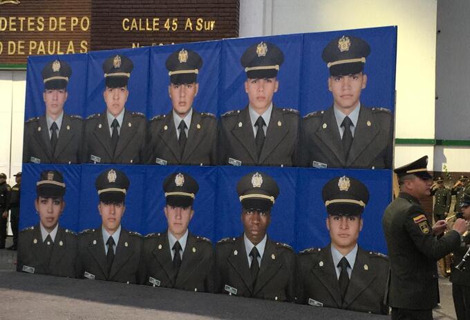 Atentado en la General Santander en Bogotá