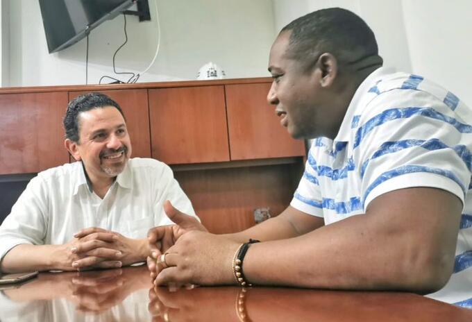Comisionado de Paz y líder social Leyner Palacios