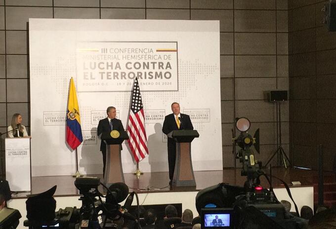 Cumbre contra el terrorismo en Bogotá