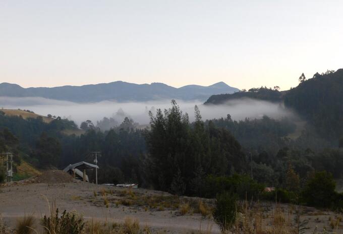 Heladas en Cundinamarca.