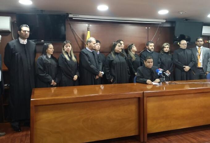 Jueces de Bogotá, se declararon inconformes por el no pago de la prima especial desde 1992