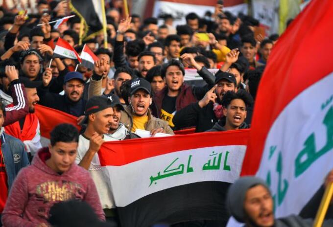 Protestas en Irak