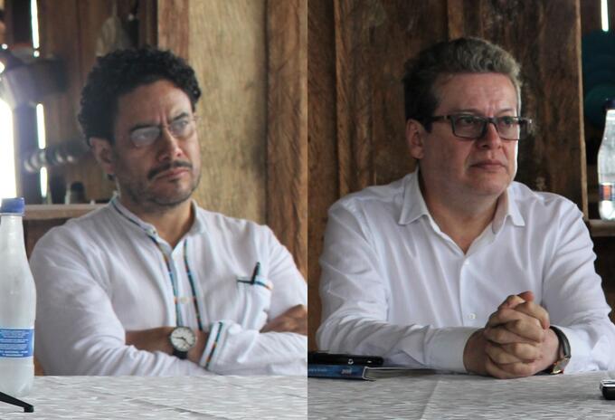 Iván Cepeda y Alirio Uribe