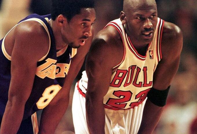 Kobe Bryant y Michael Jordan