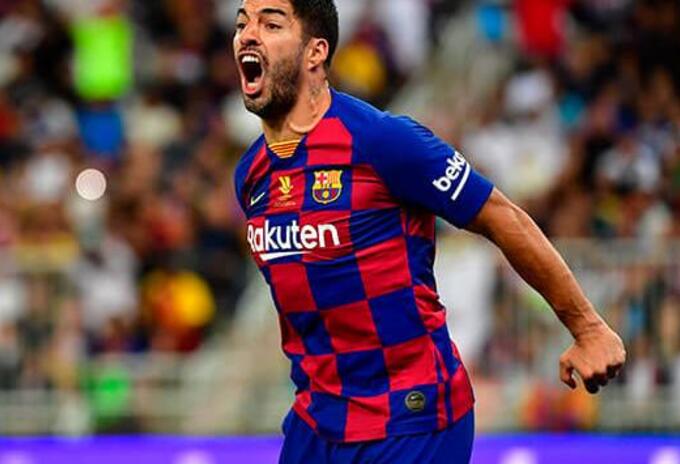 Luis Suárez, delantero del Barcelona