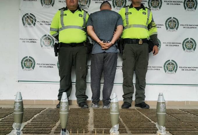 Captura en la vía Honda - La Dorada.