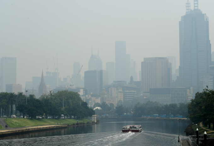 Contaminación en Melbourne, Australia