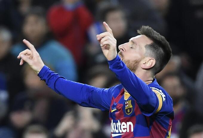 Lionel Messi, Barcelona 2020