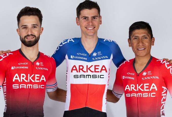 Nairo Quintana con el Arkea Samsic
