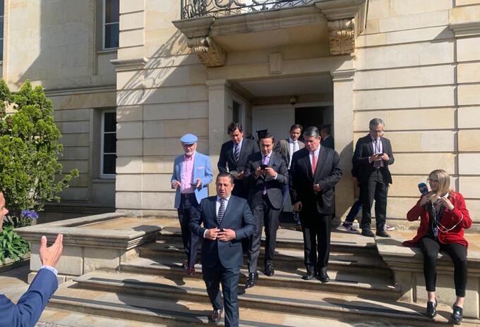 Cambio Radical después de la reunión con el presidente Iván Duque