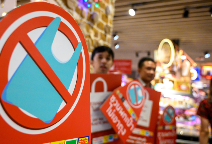 Tailandia prohíbe en los supermercados el uso de bolsas de plástico