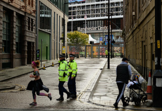 Policía en Inglaterra