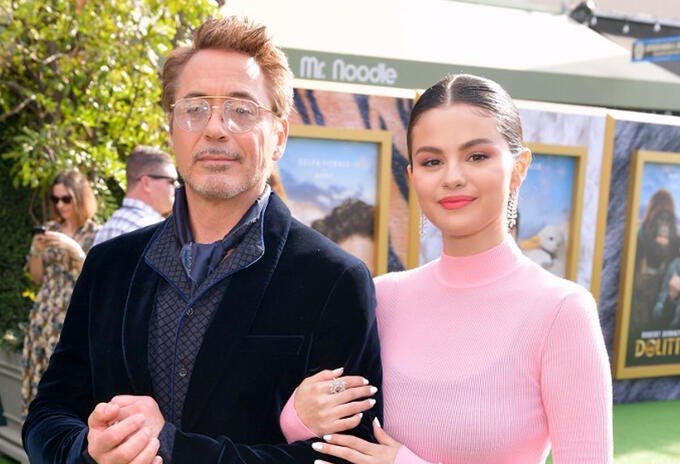 Selena Gomez - Robert Downey Jr.