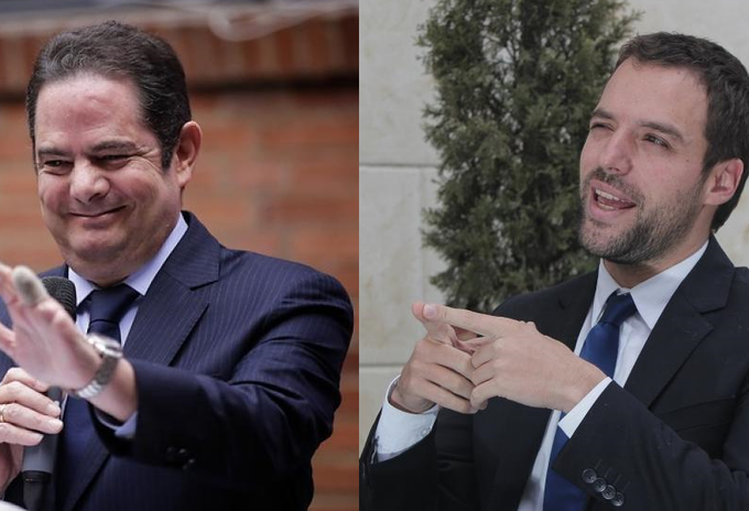 Germán Vargas Lleras y Luis Ernesto Gómez