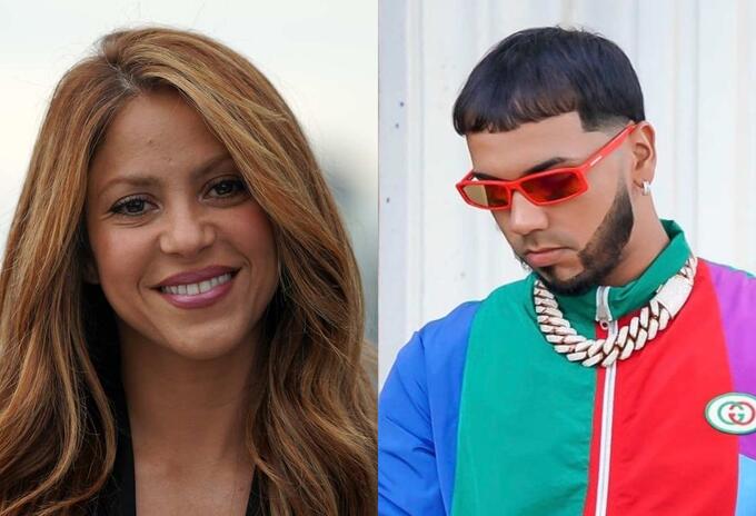 Shakira y Anuel AA Shakira y Anuel AA