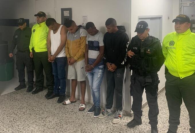 Los capturados fueron enviados a la cárcel