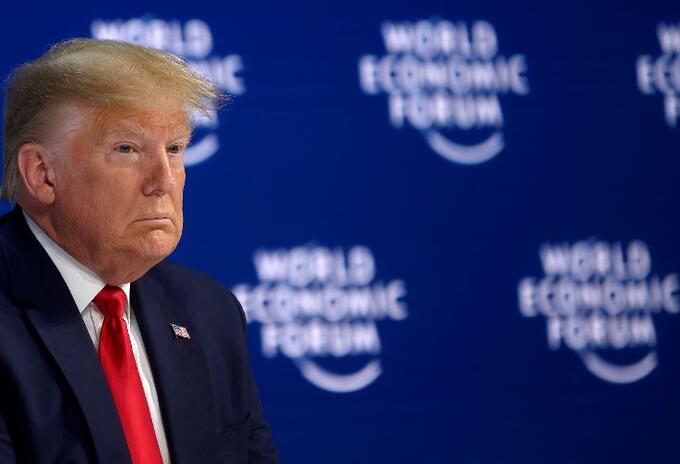 Donald Trump en el Foro Económico Mundial de Davos