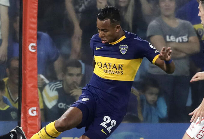 Sebastián Villa, jugador de Boca Juniors