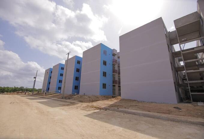 Se trata de un proyecto que está ubicado en el barrio Bicentenario y que se realizó a través de Corvivienda.