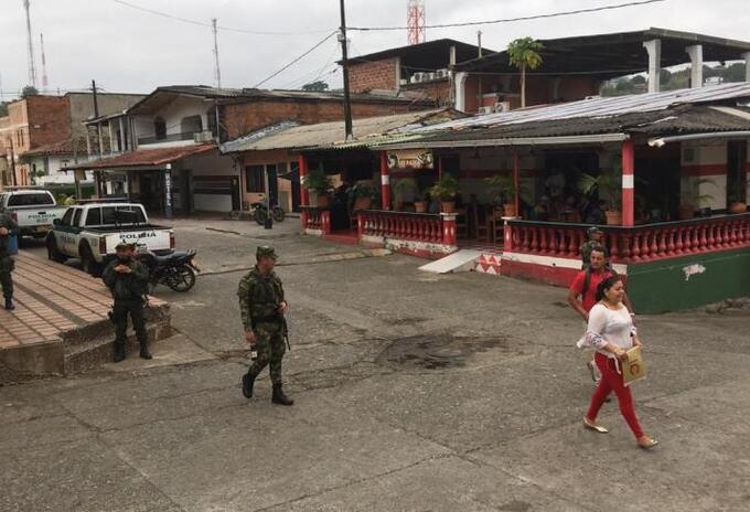 Población de Caucasia, en el Bajo Cauca antioqueño