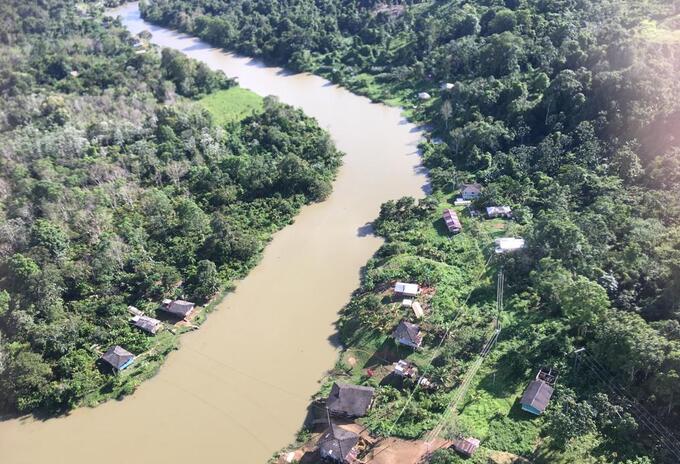 Recorrido por zona rural de Tumaco (Nariño)