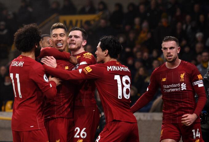 Liverpool Wolverhampton 2020