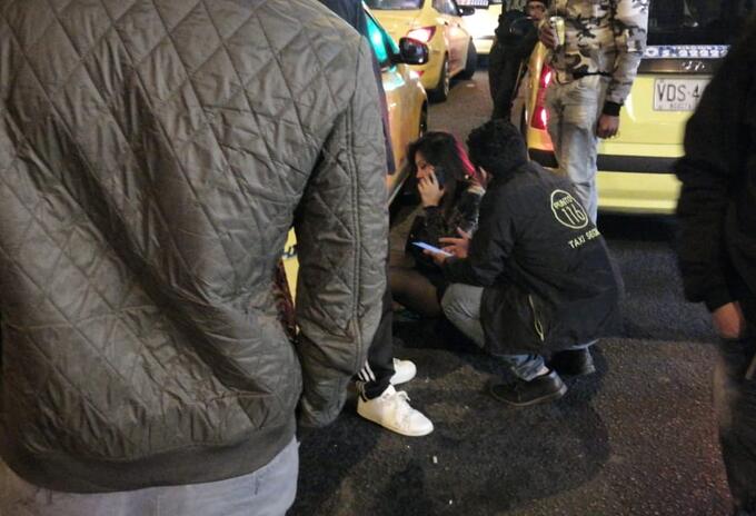 Pasajera denuncia agresión por parte de una taxista en el norte de Bogotá.