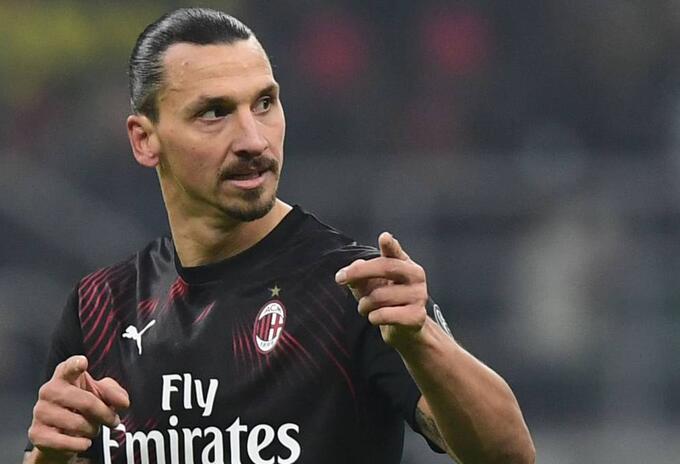 Zlatan Ibrahimovic, delantero del Milan
