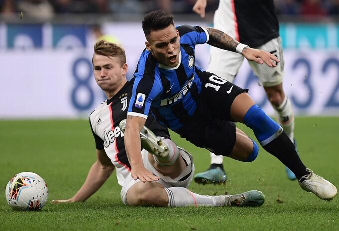 Juventus vs Ínter, Serie A