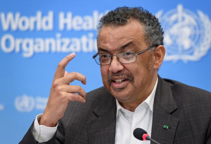 Tedros Adhanom de la OMS
