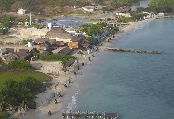 Isla Grande zona insular de Cartagena