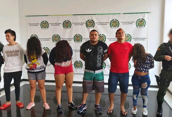 Esta banda estaba al servicio de 'Los Costeños'.