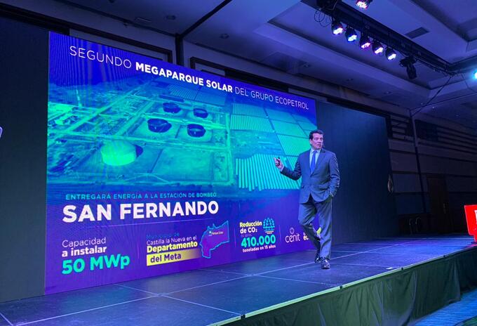 Presentación del proyecto del nuevo parque solar de Ecopetrol