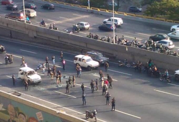 Tiroteo en Caracas