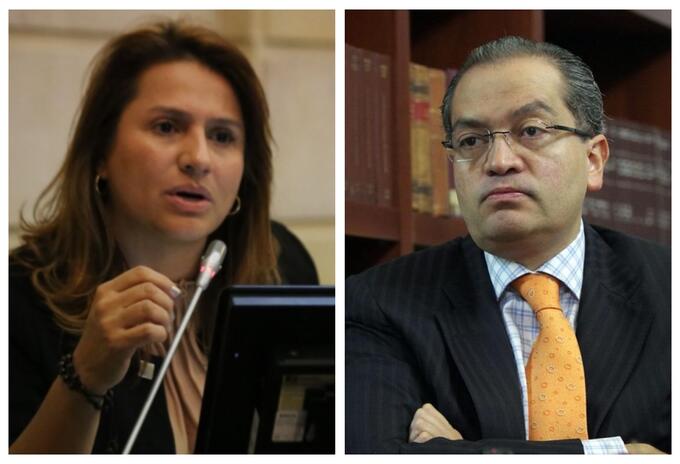 Paola Holguín y Fernando Carrillo Paola Holguín y Fernando Carrillo