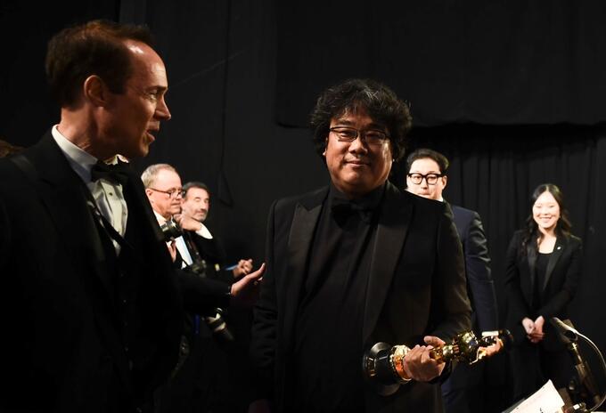 Bong Joon-ho en los Premios Oscar Bong Joon-ho en los Premios Oscar
