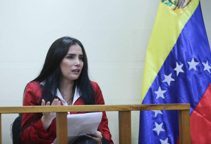 Aida Merlano en Venezuela