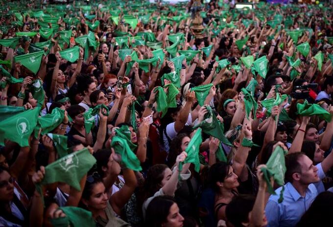 Manifestaciones pro aborto América Latina